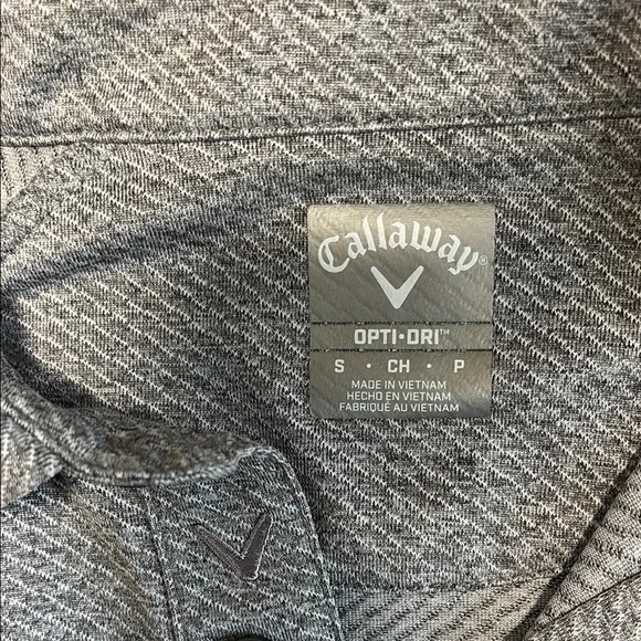 Callaway Men's Gray Polo Shirt - Picture 4 of 7